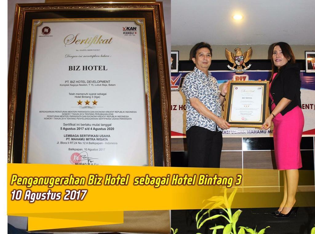 Biz Hotel Batam Nagoya Ngoại thất bức ảnh